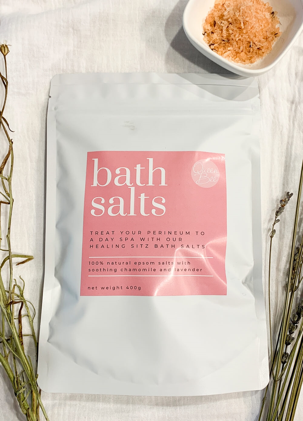 Sitz Bath Salts | Postpartum Care | Queen Bee