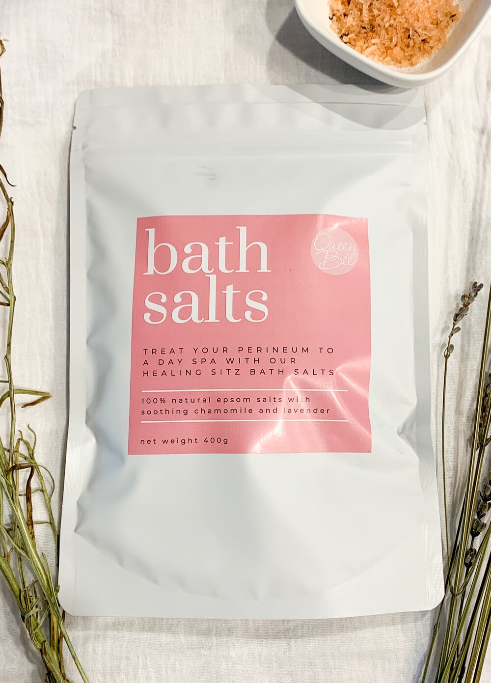 Sitz Bath Salts | Postpartum Care | Queen Bee