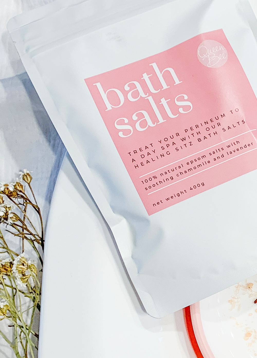 Sitz Bath Salts | Postpartum Care | Queen Bee