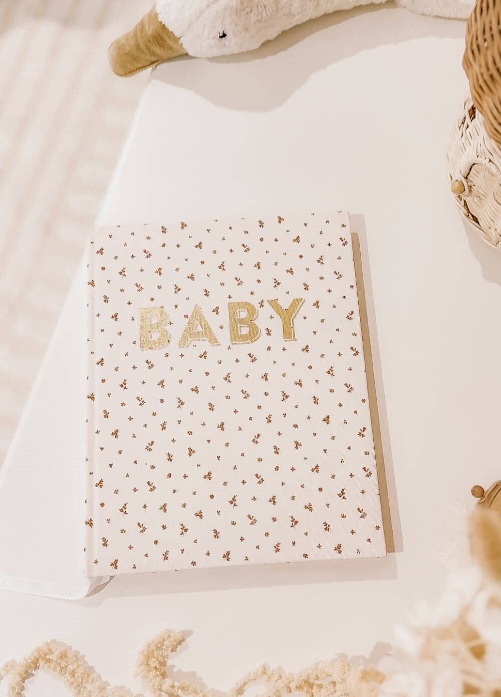 Fox & Fallow - Baby Book in Broderie | Queen Bee