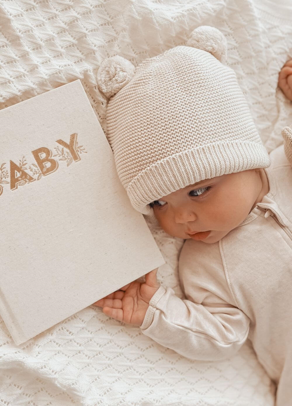 Fox & Fallow - Mini Baby Book in Oatmeal | Queen Bee