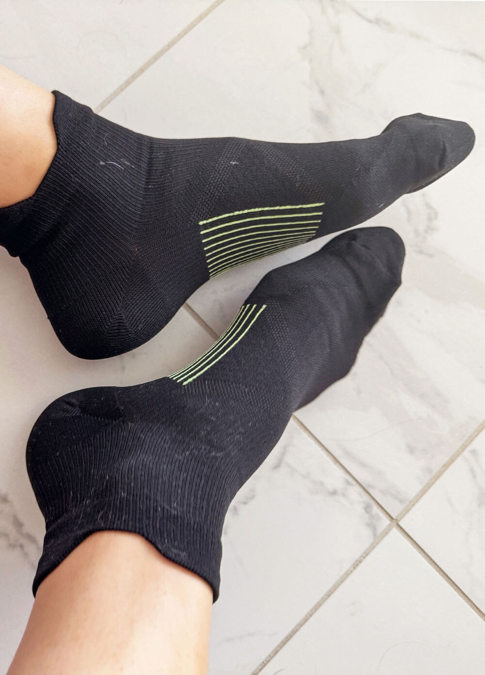 Mama Sox - Propel Sports Compression Ankle Socks in Black