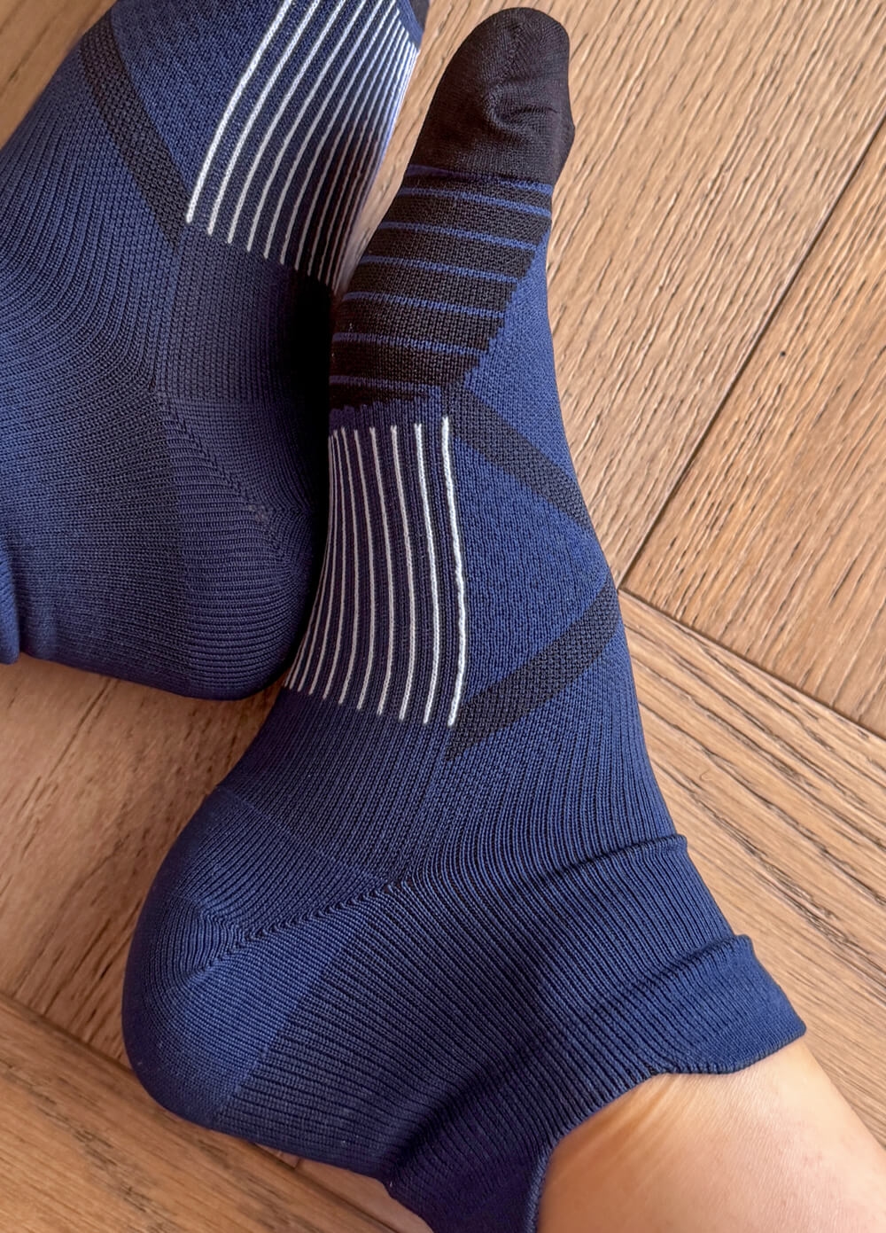 Mama Sox - Propel Sports Compression Ankle Socks in Navy