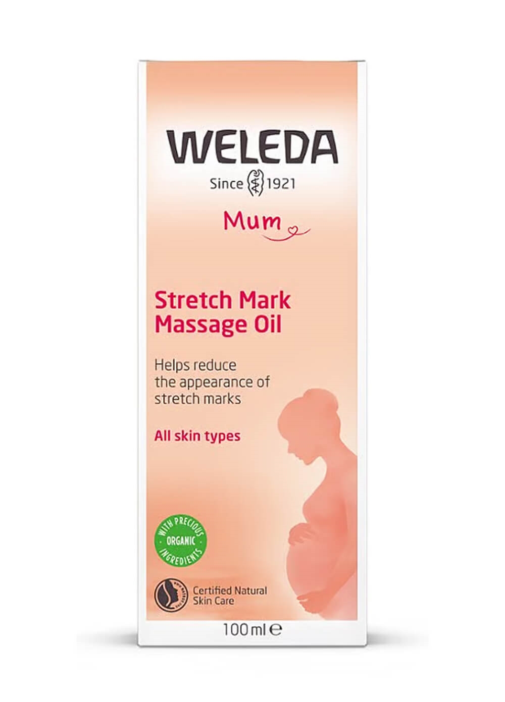 Weleda - Stretch Mark Belly Massage Oil 100ml | Queen Bee