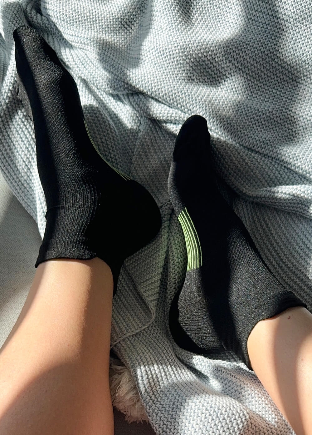 Mama Sox - Propel Sports Compression Ankle Socks in Black