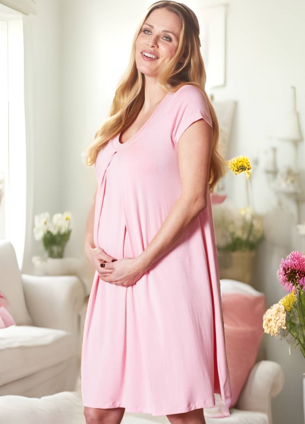 Floressa - Caitlin Maternity Nursing Hospital Gown | Queen Bee