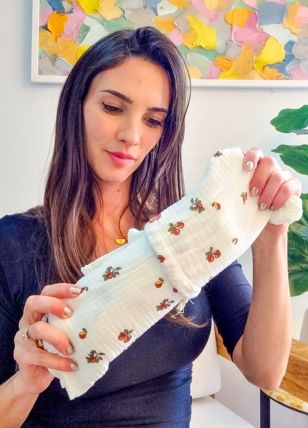 Lait & Co - Florian Breastfeeding Cover in Fruit Print