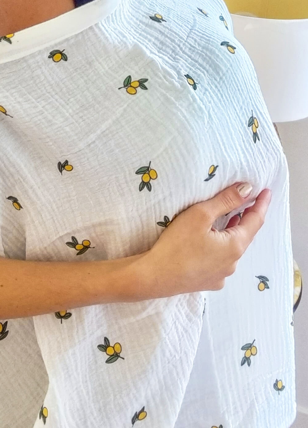 Lait & Co - Florian Breastfeeding Cover in Yuzu Print