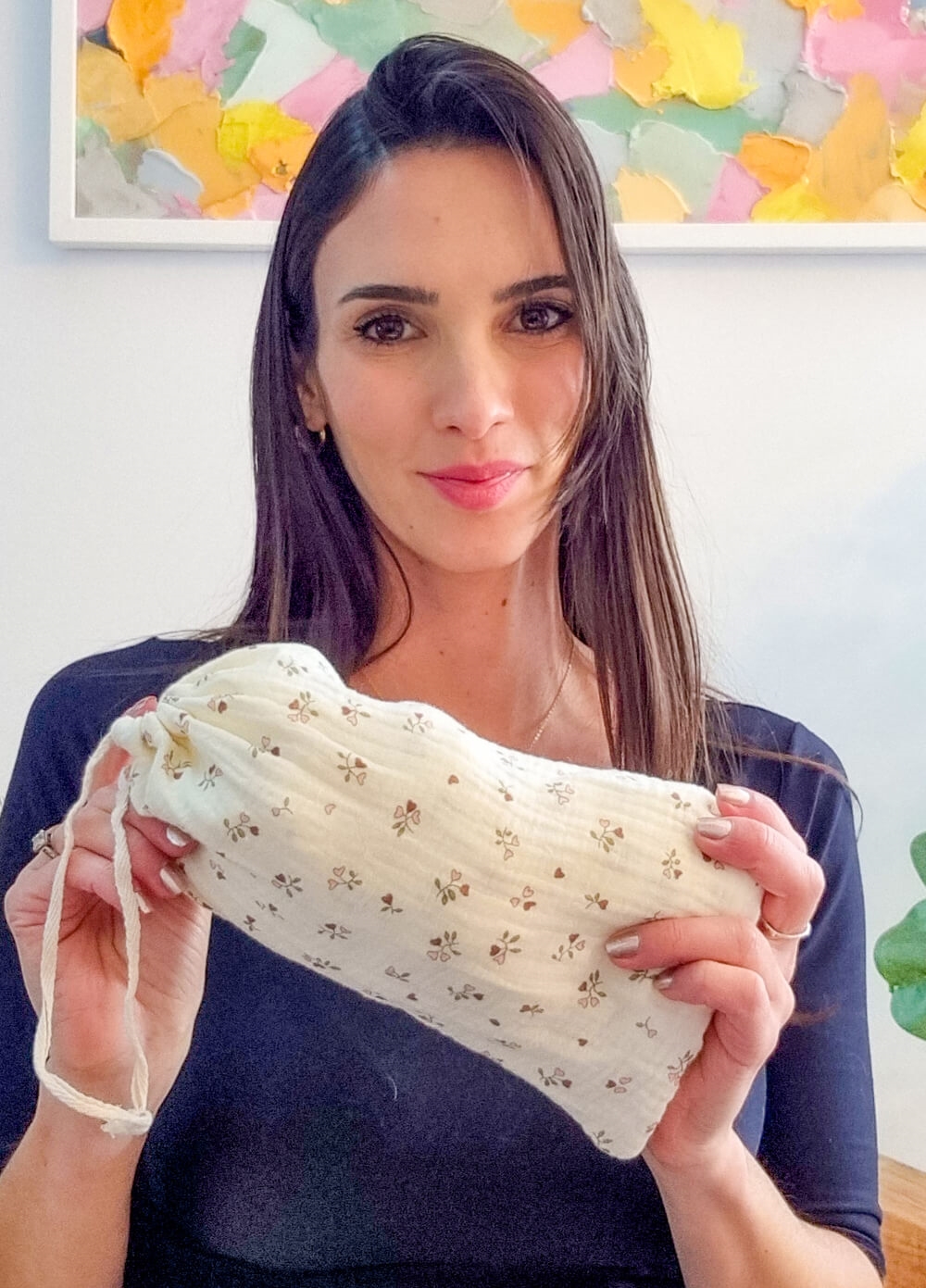 Lait & Co - Florian Breastfeeding Cover in Pink Red Floral