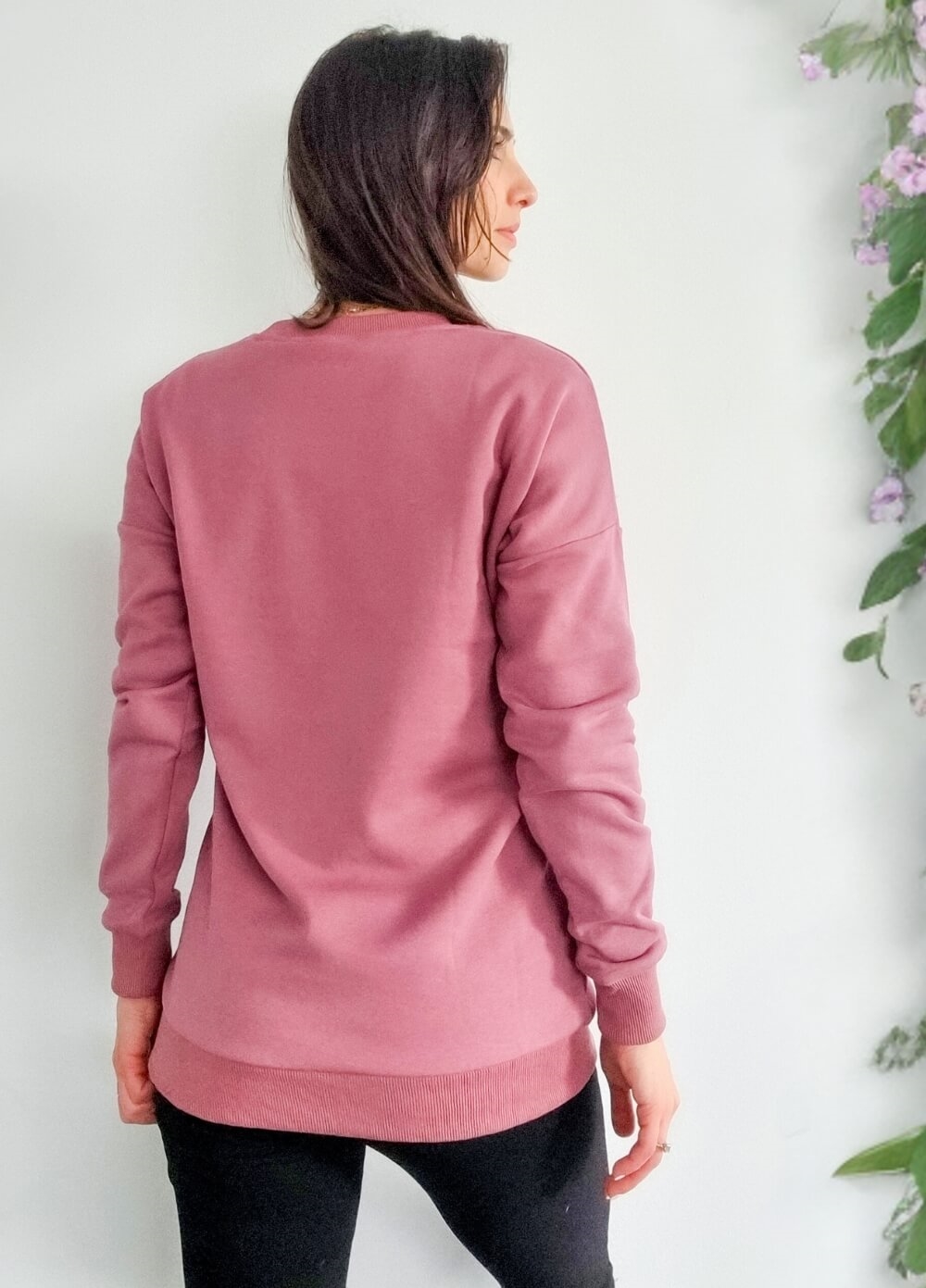 Lait & Co - Deanna Maternity Nursing Jumper in Rose