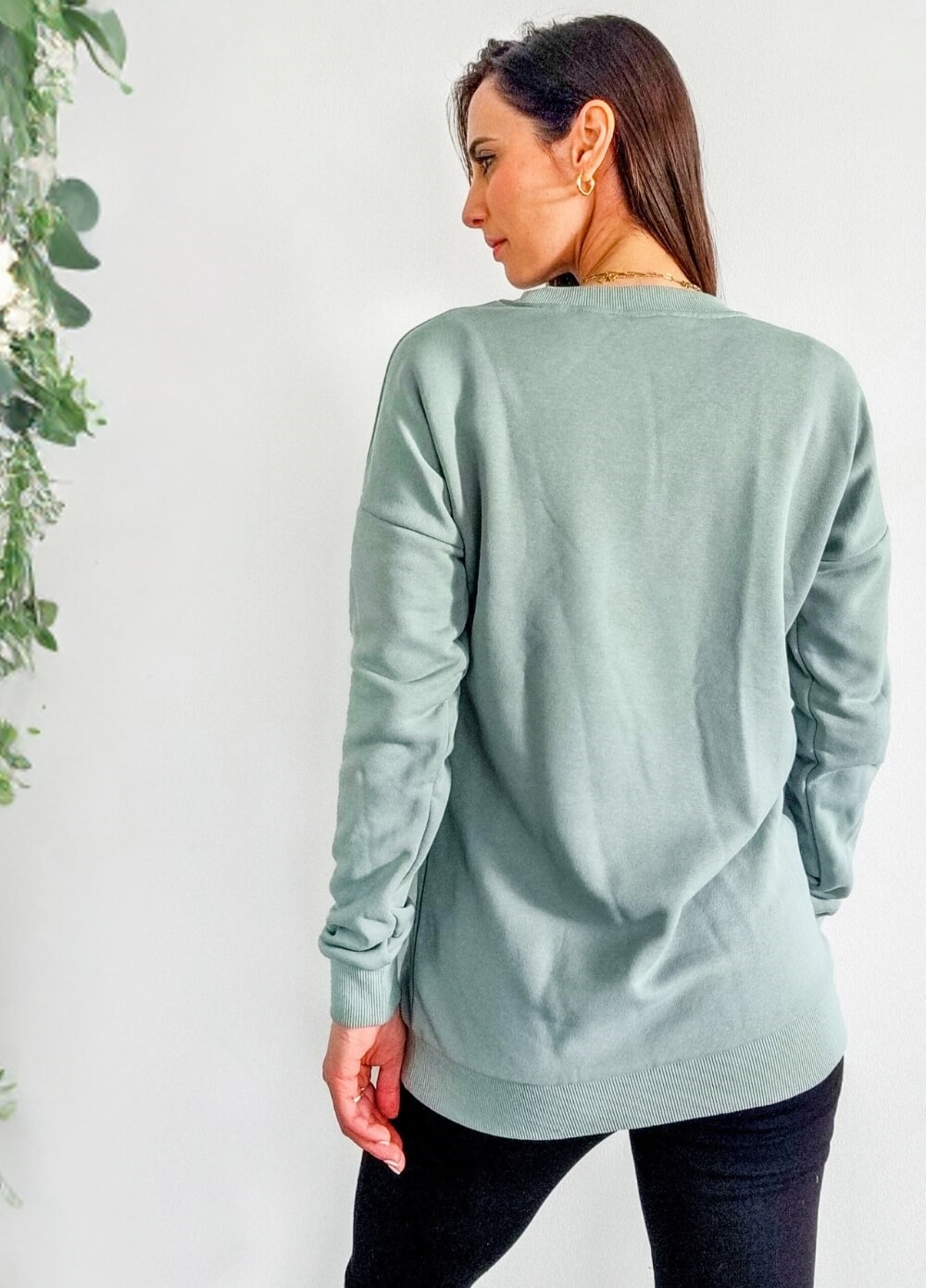 Lait & Co - Deanna Maternity Nursing Jumper in Mint