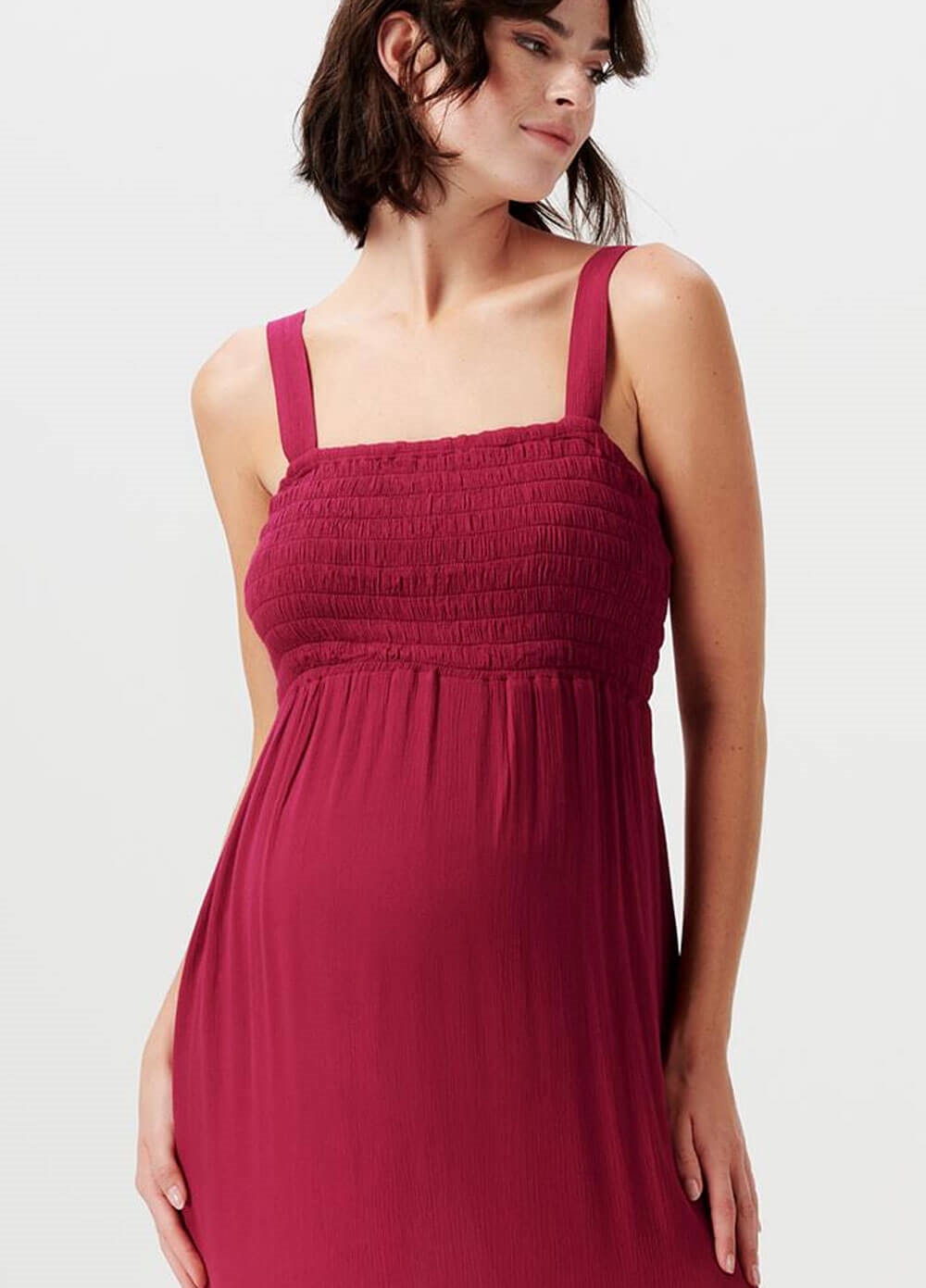 Supermom - Harvey Maternity Maxi Dress in Anemone | Queen Bee