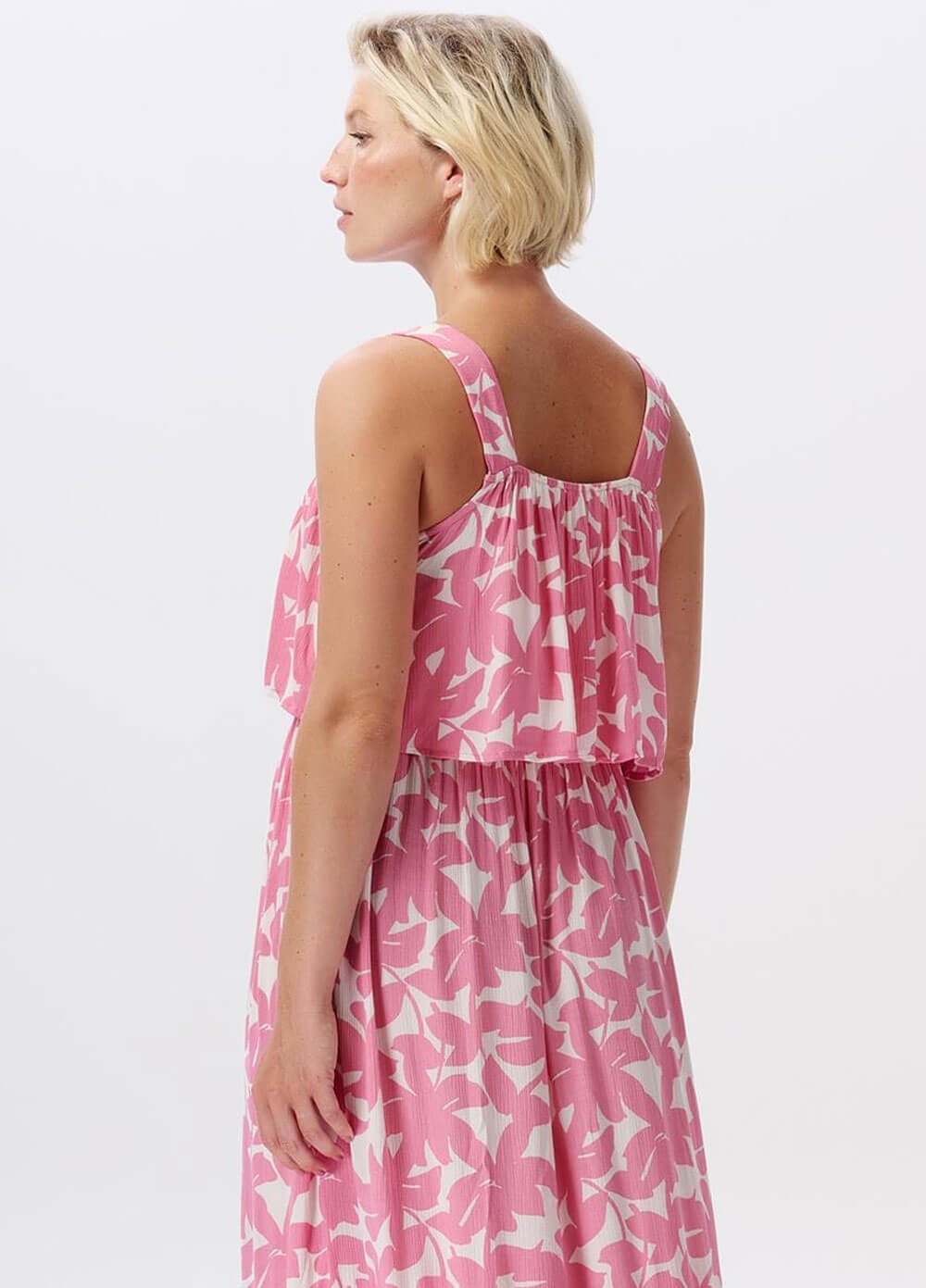 Noppies - Han Maternity Nursing Maxi in Rosebloom | Queen Bee