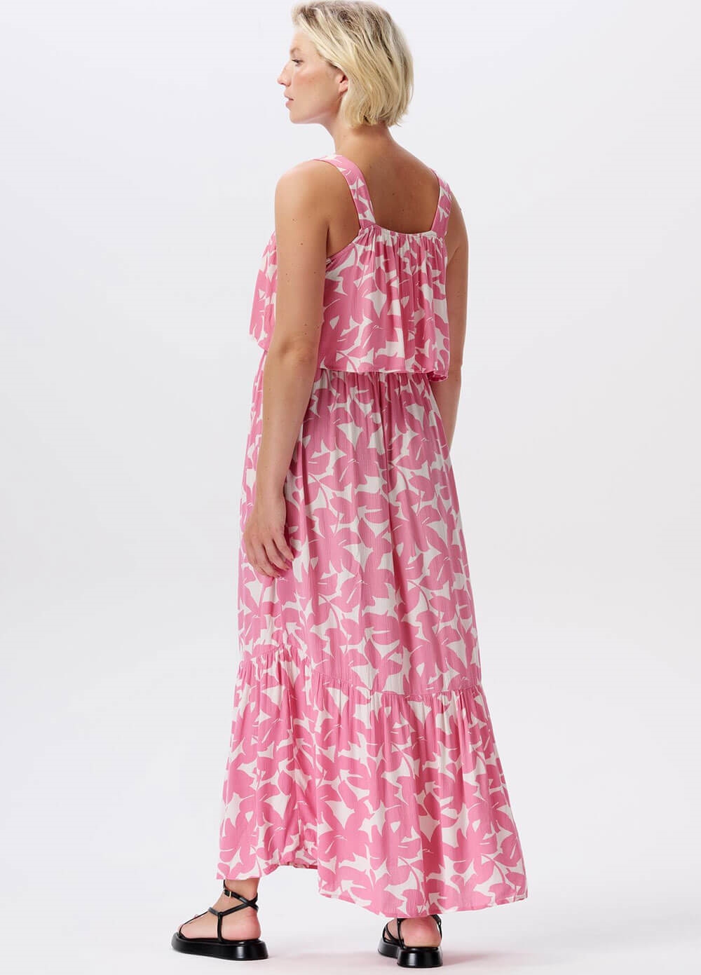 Noppies - Han Maternity Nursing Maxi in Rosebloom | Queen Bee