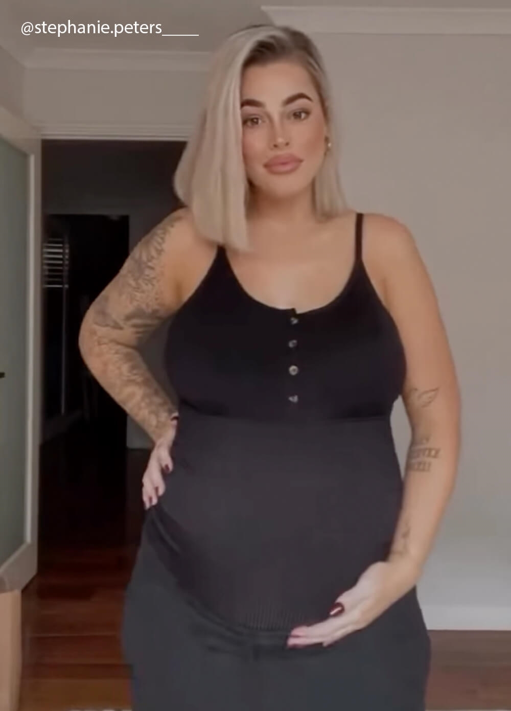 Lait & Co - Nikki Maternity Nursing Bathers in Black | Queen Bee