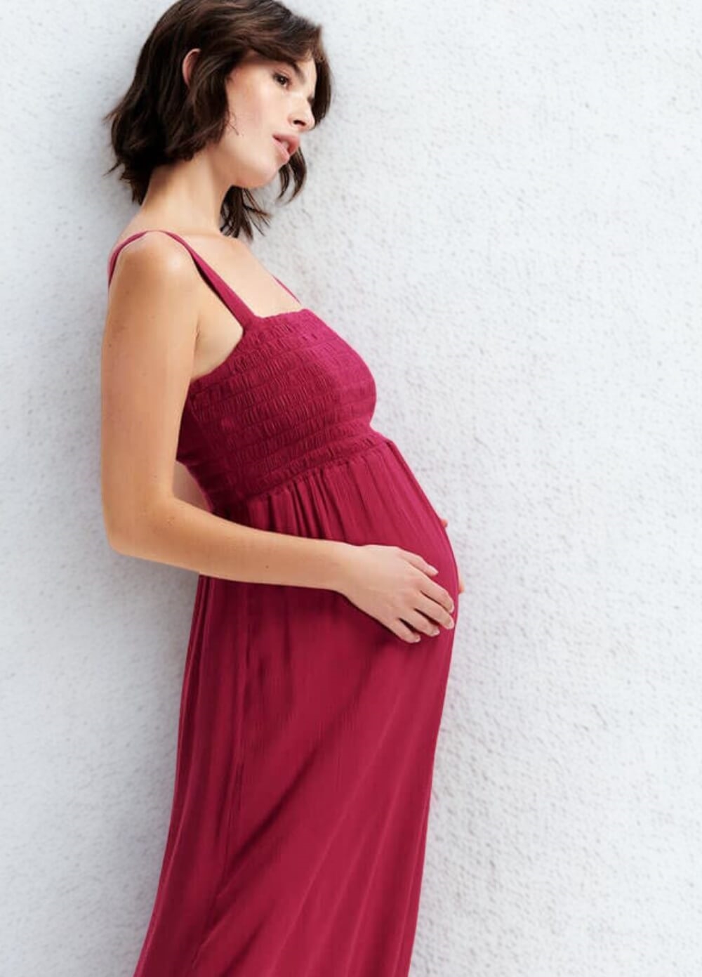 Supermom - Harvey Maternity Maxi Dress in Anemone | Queen Bee