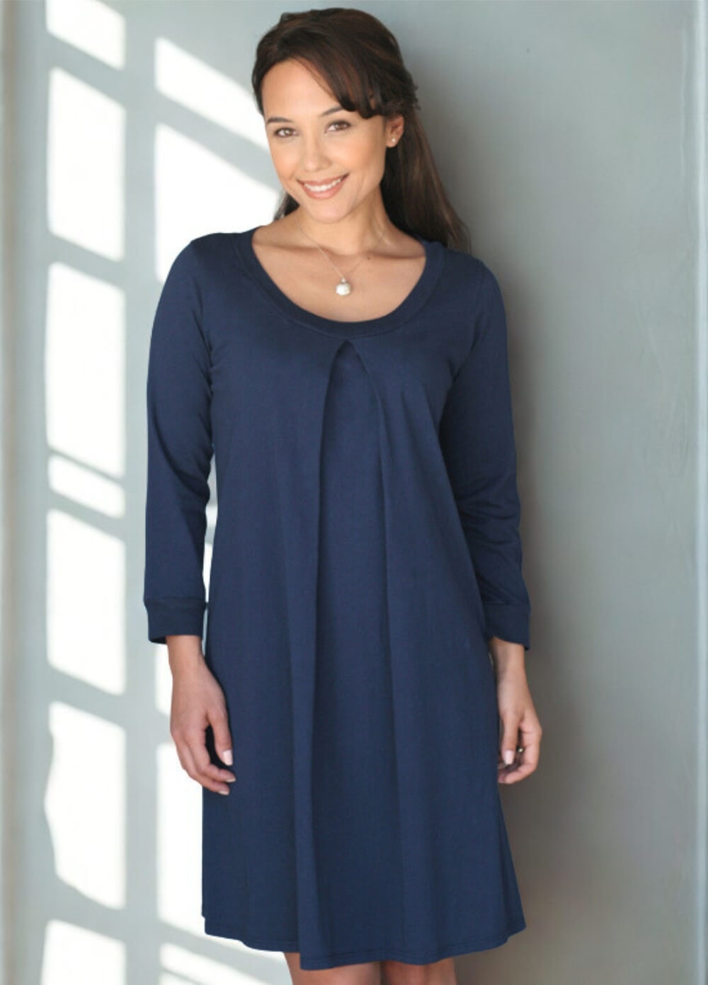 Floressa Arianna Blue Maternity Nursing Hospital Gown | Queen Bee