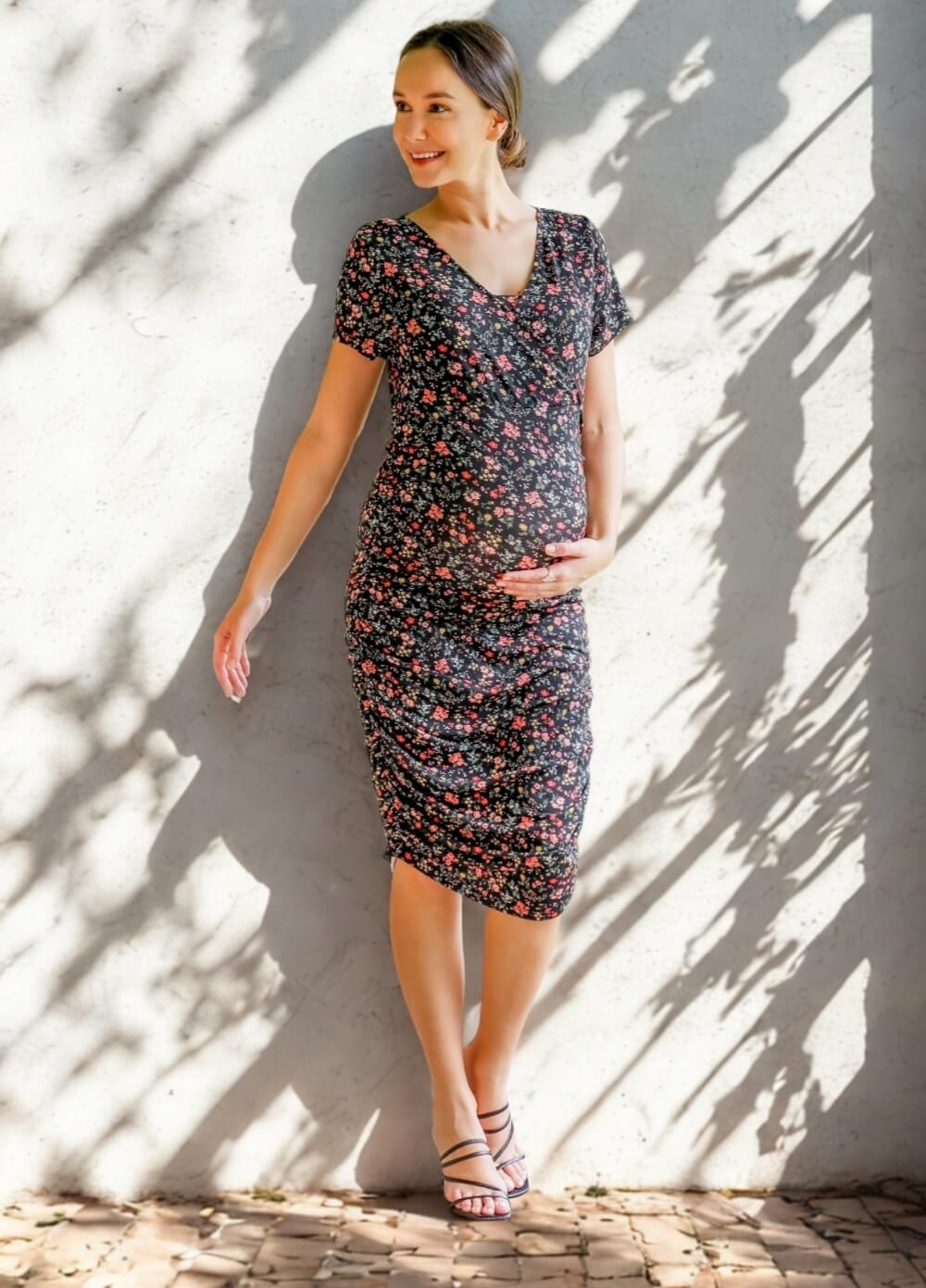 Floressa - Veronica Maternity Nursing Dress | Queen Bee