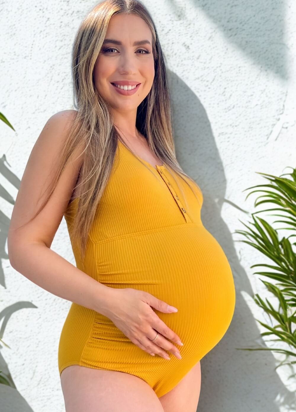 Lait & Co - Nikki Maternity Nursing Bathers in Marigold 