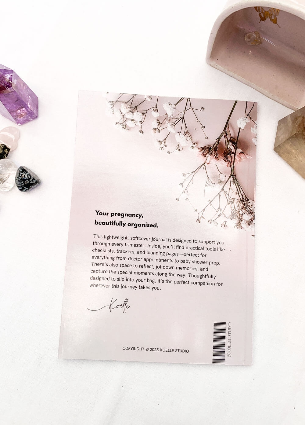 Koelle Studio – Mini Pregnancy Journal Companion – A5 | Queen Bee