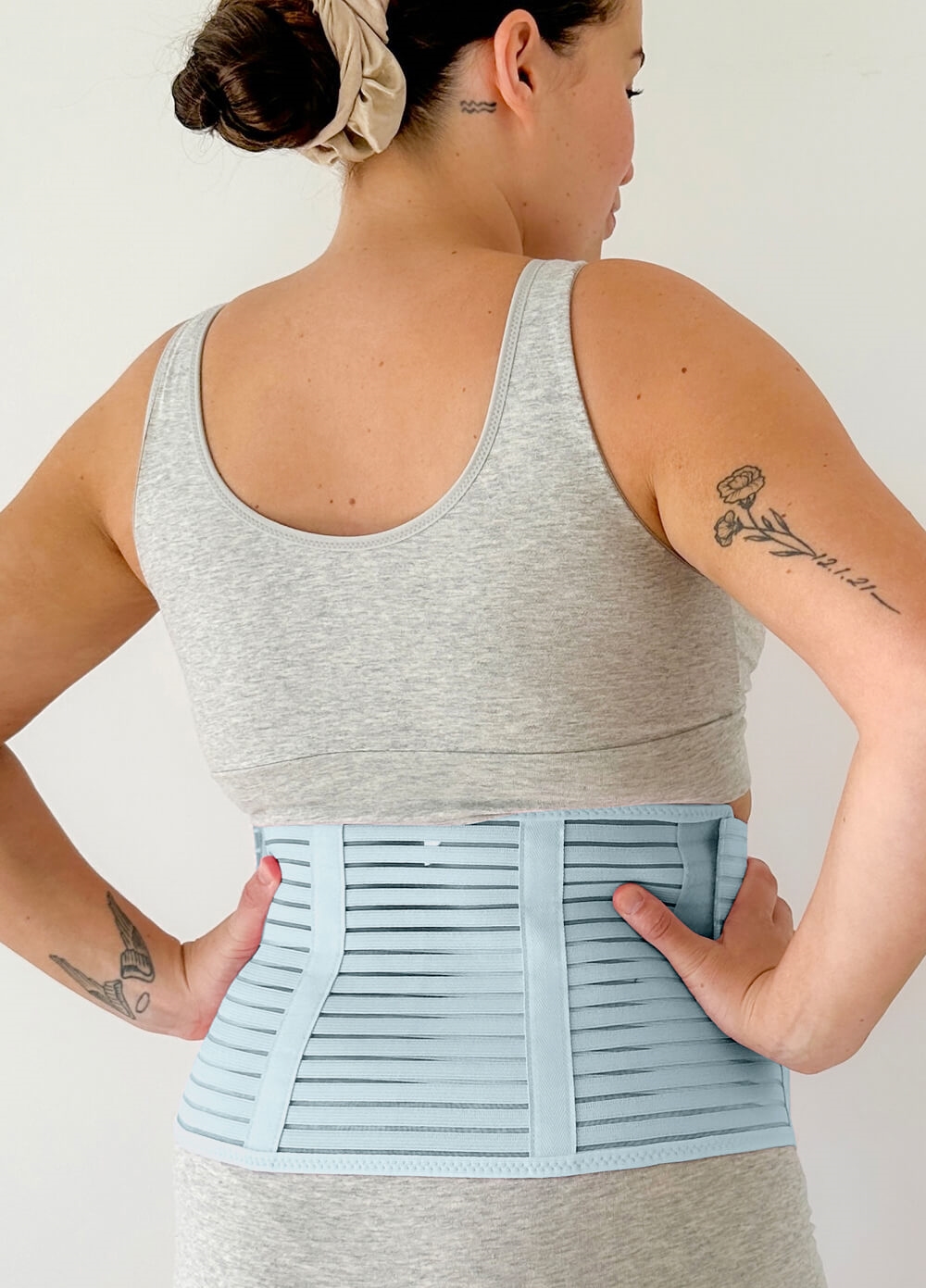 Dutton 3pc Pregnancy & Postpartum Belly Belt Cradle in Blue