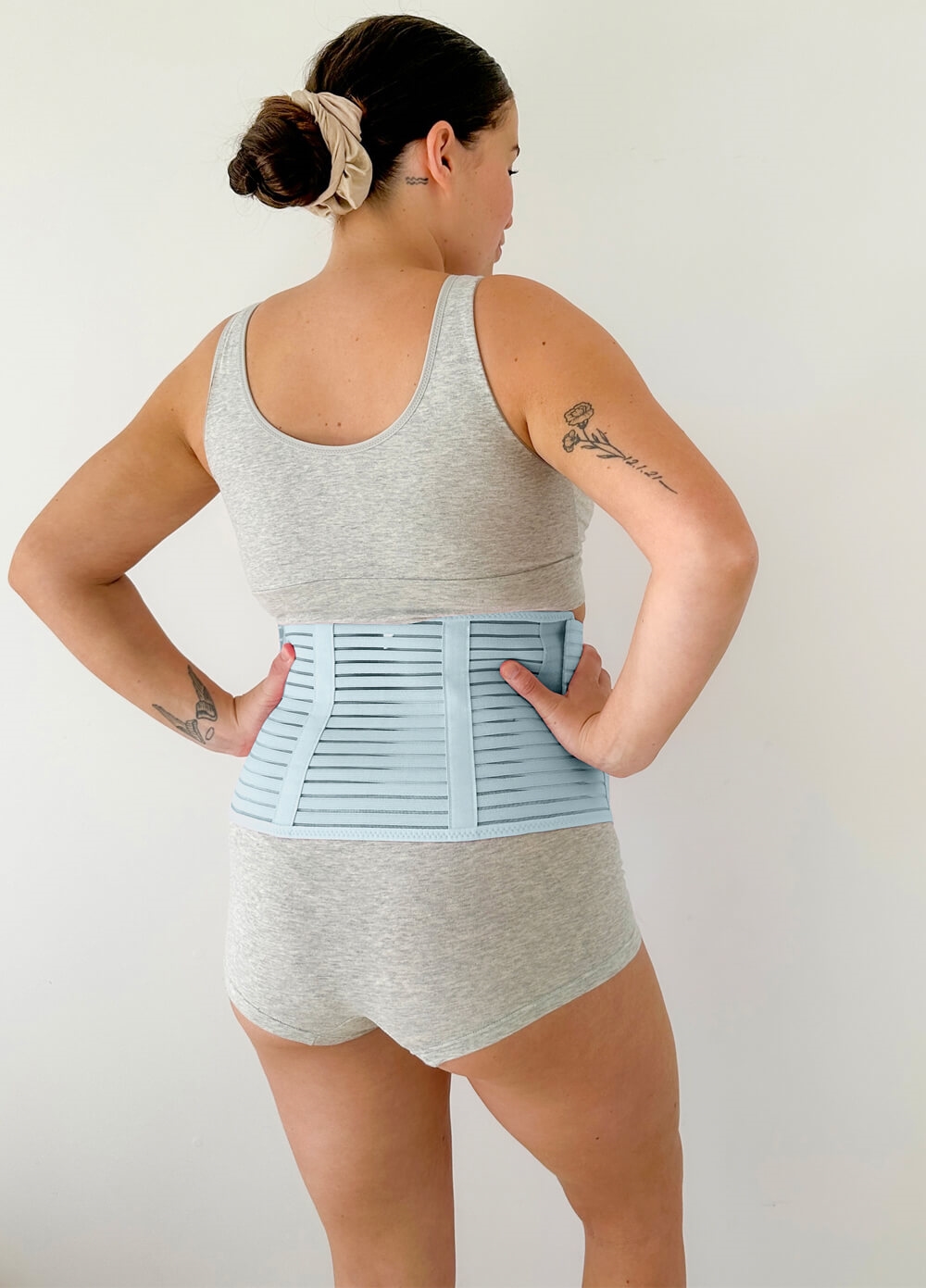 Dutton 3pc Pregnancy & Postpartum Belly Belt Cradle in Blue