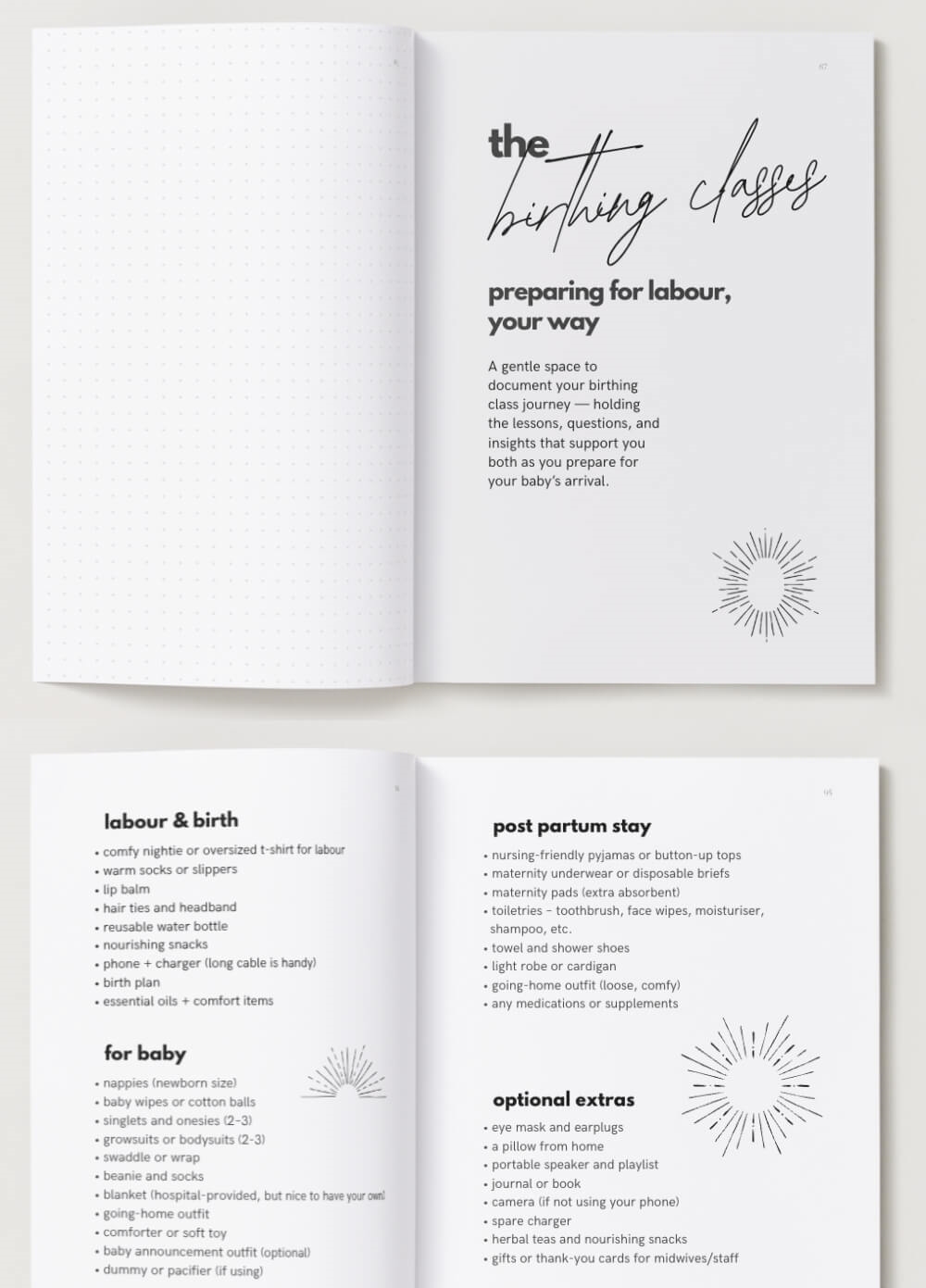 Hey Bae, Were Pregnant Journal by Koelle Studio