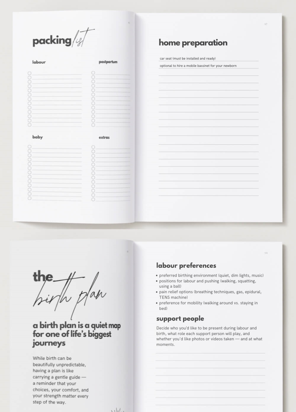 Were Pregnant Pregnancy Journal by Koelle Studio