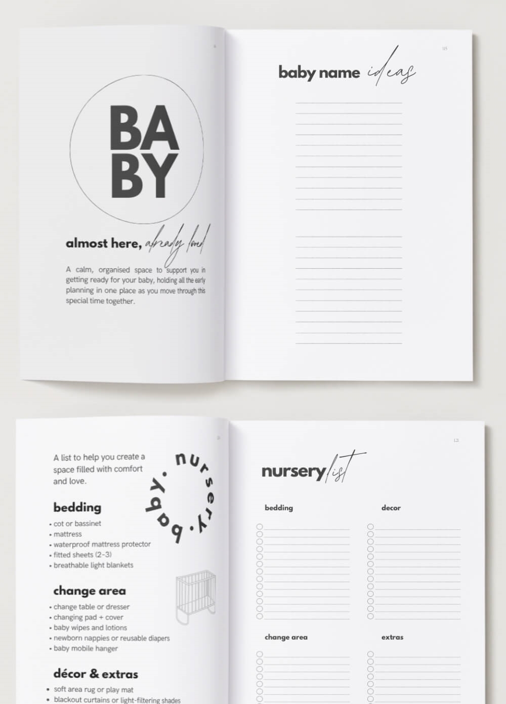 Were Pregnant Pregnancy Journal by Koelle Studio