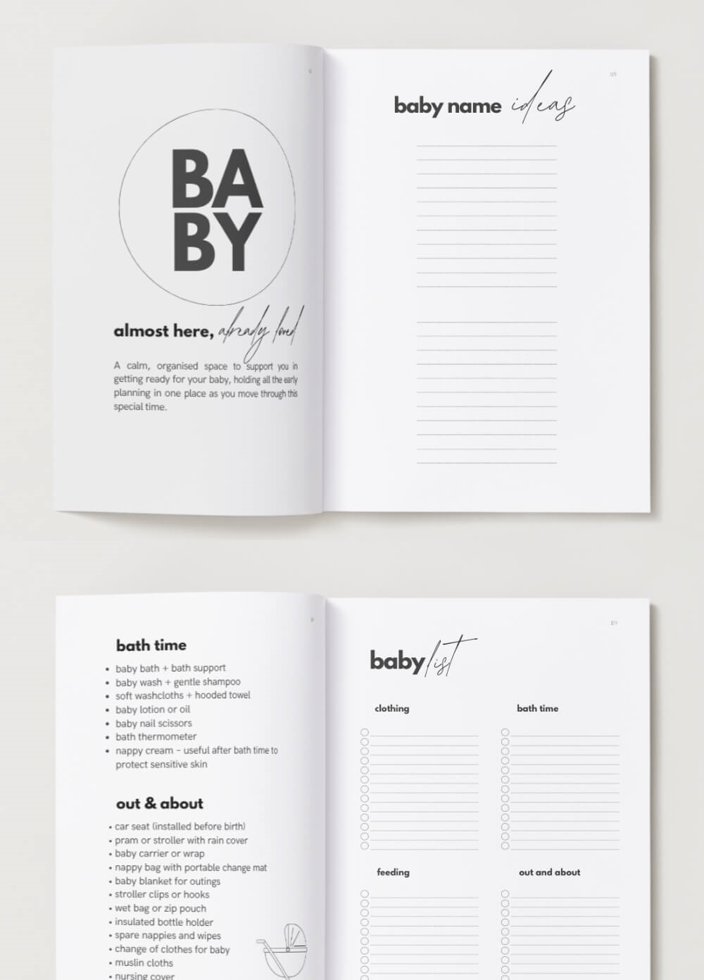Pregnant: Your Pregnancy, Beautifully Organised by Koelle Studio