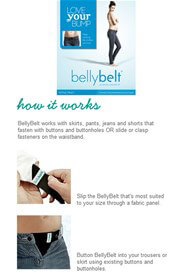 Love Your Bump Belly Belt Pant Extender – Room For Two