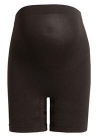 Seamless Maternity Underwear Long Shorts in Black by Noppies
