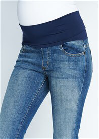 Belly Support Skinny Maternity Jeans by Maternal America