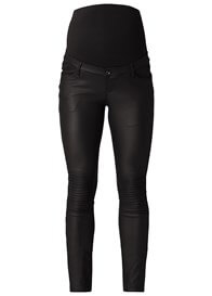 Jessie Coated Skinny Black Maternity Jeans by Noppies