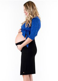 Floressa - Laci Ponte Black Maternity Pencil Skirt | Queen Bee