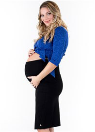 Floressa - Laci Ponte Black Maternity Pencil Skirt | Queen Bee