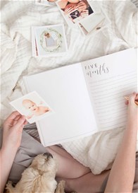 Blossom & Pear - Hello Little Love Pregnancy & Baby Journal in Fawn