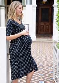 Floressa - Millie Pregnancy & Nursing Wrap Dress | Queen Bee