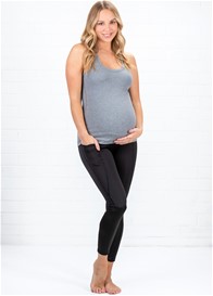 Lorna Jane - Maternity Active Tank Top in Grey | Queen Bee