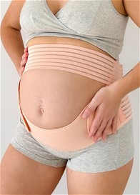 Dutton 3pc Pregnancy & Postpartum Belly Belt Cradle in Nude