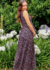 Floressa - Briar Tiered Nursing Maxi Dress