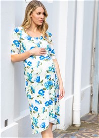 Floressa - Cadence Pregnancy & Nursing Wrap Dress
