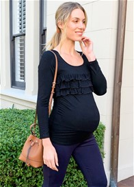 Floressa - Devyn Ruffle Nursing Top