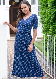 Floressa - Kenna Crossover Nursing Maxi Dress