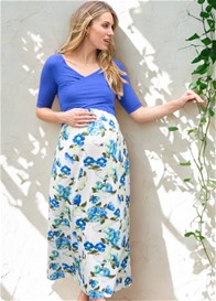 Floressa - Maeve Crossover Nursing Maxi Dress
