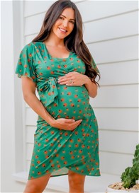 Floressa - Millie Pregnancy & Nursing Wrap Dress