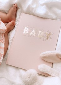 Fox & Fallow - Baby Book in Rose