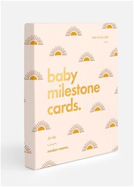 Fox & Fallow - Baby Milestone Cards in Boho