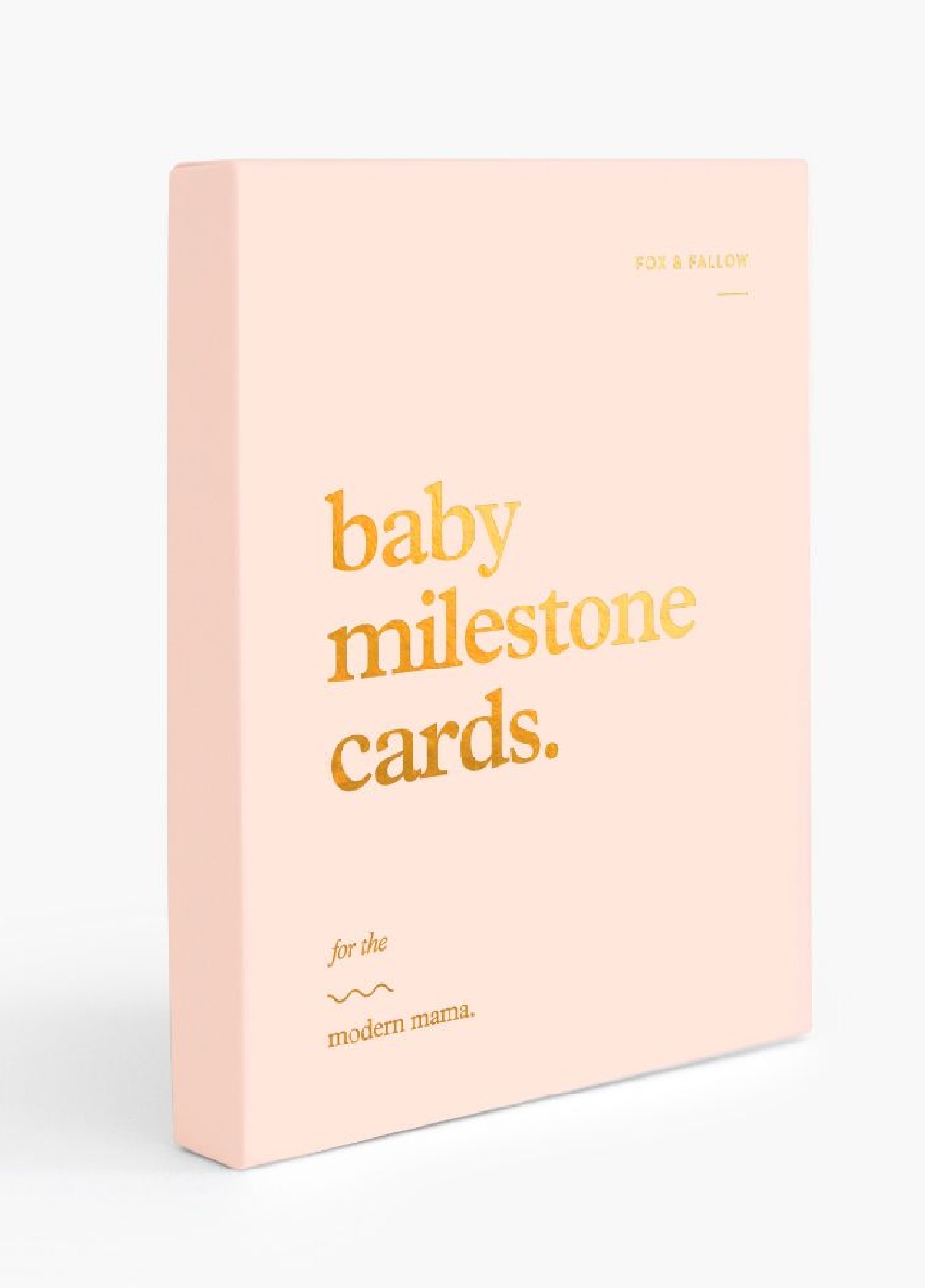 Fox & Fallow - Baby Milestone Cards in Cream