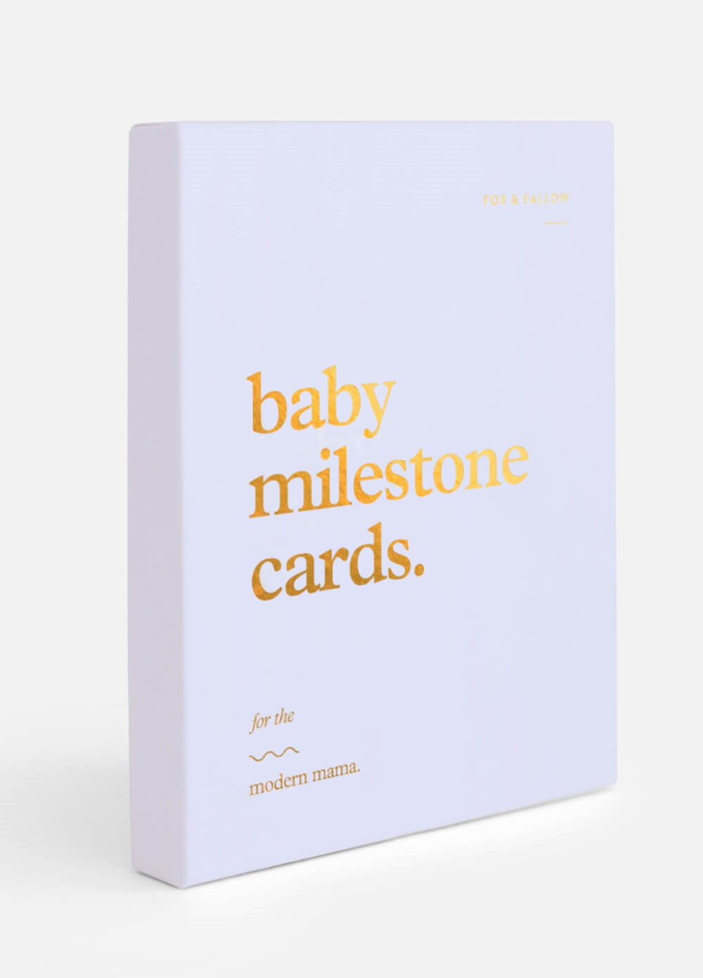 Fox & Fallow - Baby Milestone Cards in Powder Blue